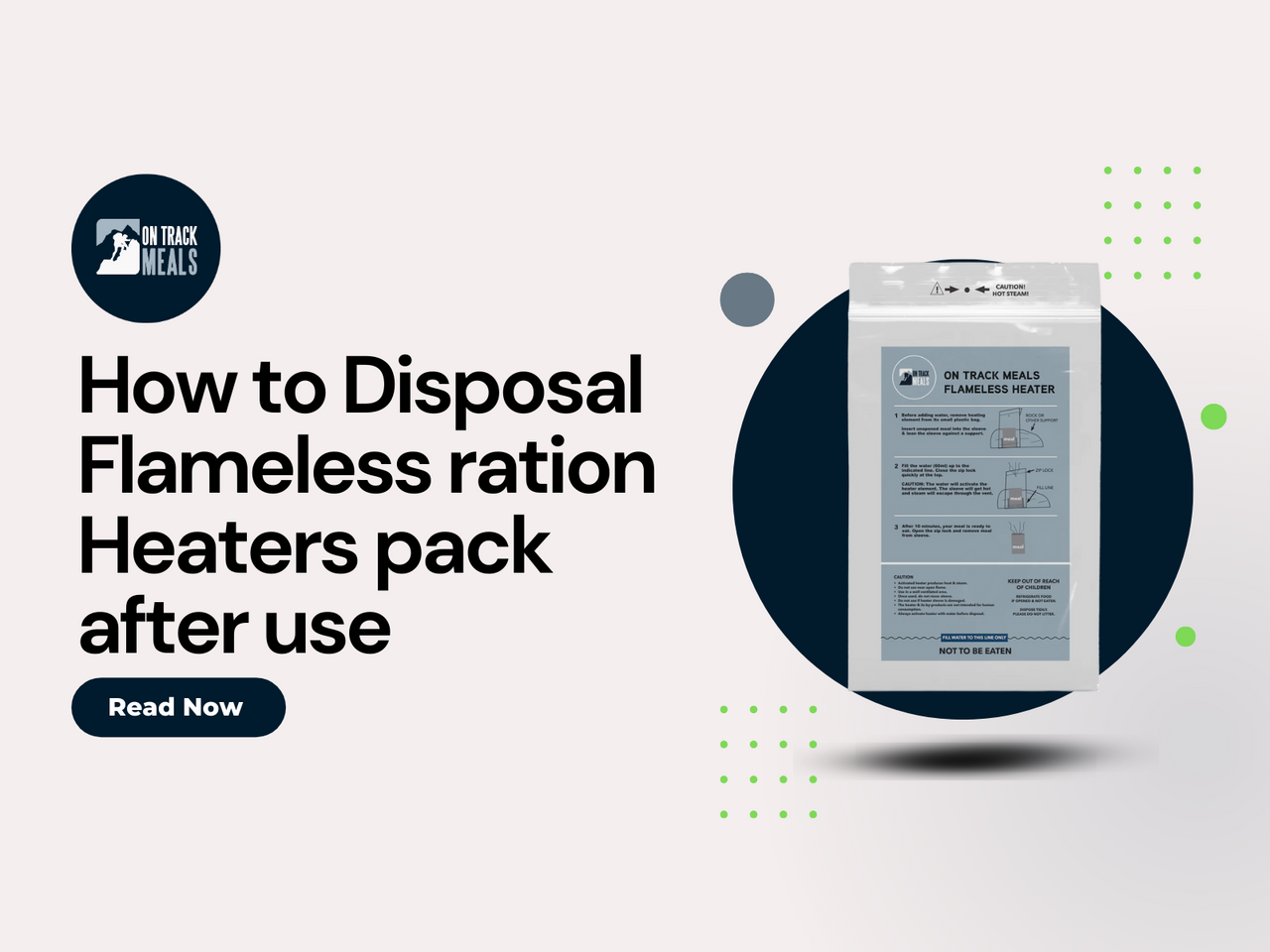 How to Dispose of MRE Heaters | Flameless Heater Disposal NZ – On Track ...