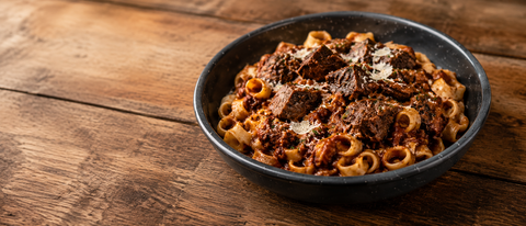 Lazy Gourmet: Steak Ragu Pasta