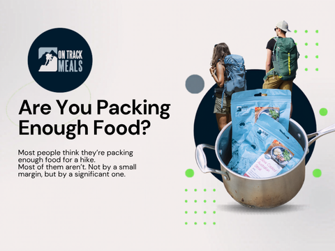 how much food to pack when hiking