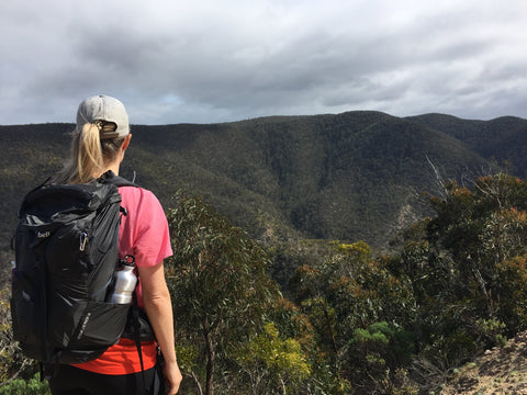 girl hiking